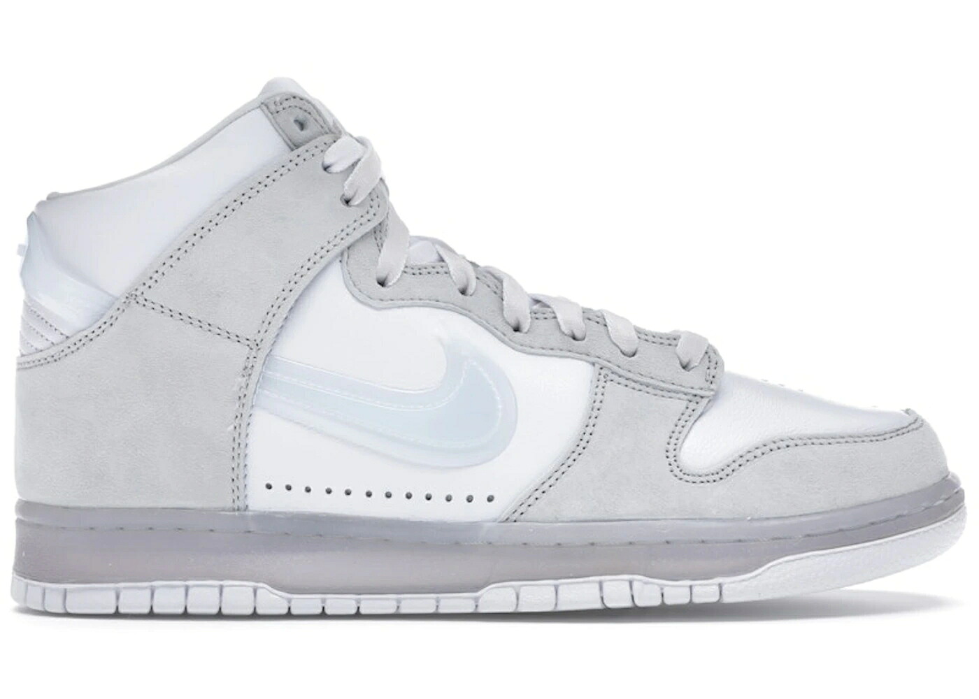 ナイキ ダンク 御機嫌 ジャム 白いこと 白いこと 純然たる プラチナム ダンクハイ スニーカー メンズ NIKE DUNK HIGH SLAM JAM WHITE PURE PLATINUM / WHITE CLEAR PURE PLATINUM