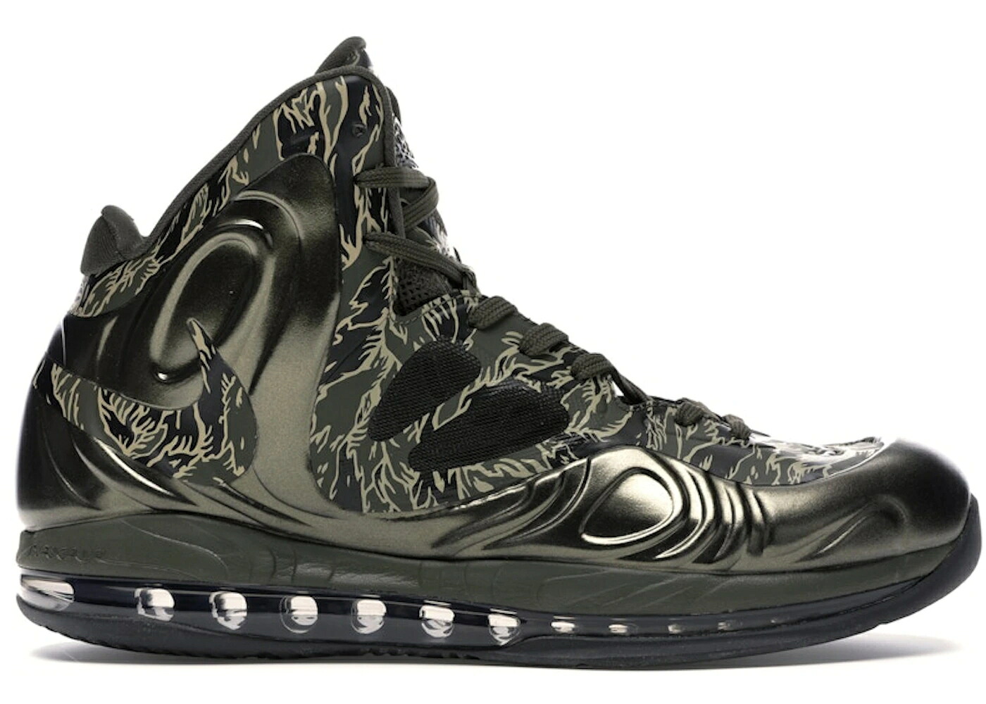 ナイキ ハイパーポジット 家鴨柄 積貨委託貨物 カーキ 黒いこと 黒いこと スニーカー メンズ NIKE HYPERPOSITE TIGER CAMO / CARGO KHAKI BLACK BAMBOO