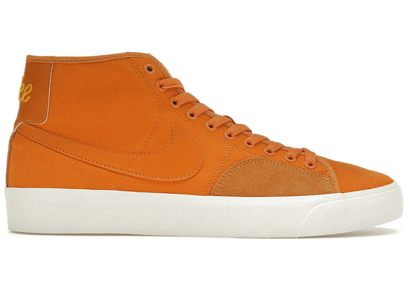 ナイキ エスビー ブレイザー 厚地の外套 ミッド 割り増し金 カリー スニーカー メンズ NIKE SB BLAZER COURT MID PREMIUM LIGHT CURRY / LIGHT CURRY LIGHT CURRY SAIL