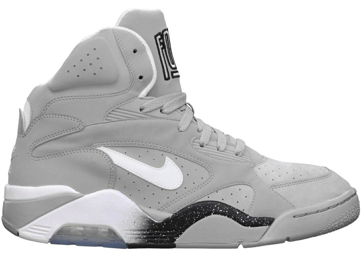 ナイキ 灰色 グレー 白色 ホワイト 黒色 ブラック エアフォース スニーカー メンズ NIKE AIR FORCE 180 WOLF GREY / WOLF GREY WHITE BLACK