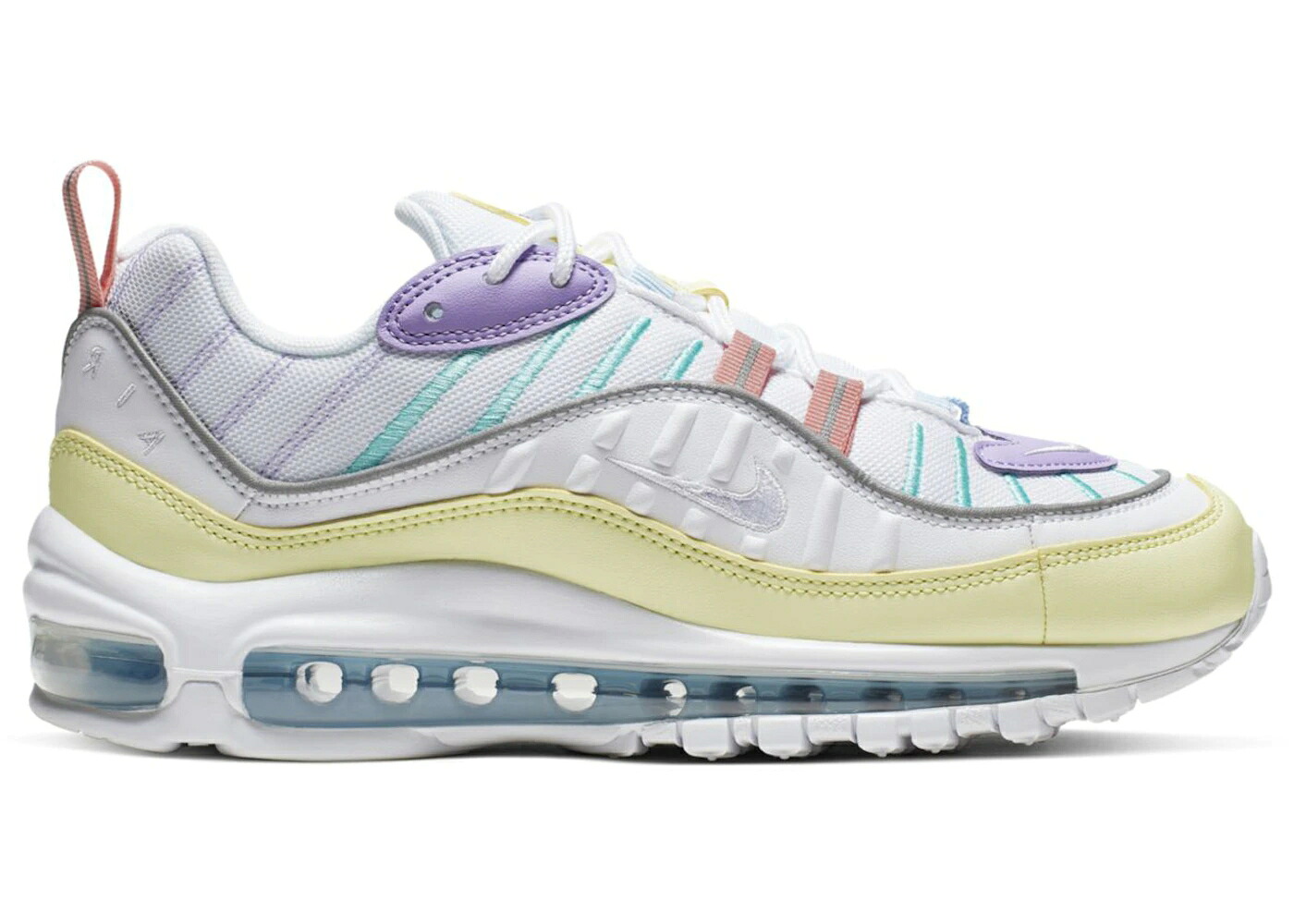 ナイキ マックス 白色 ホワイト エアマックス WOMEN'S スニーカー レディース NIKE AIR MAX 98 EASTER PASTELS (WOMEN'S) / WHITE MULTICOLOR|スニケス