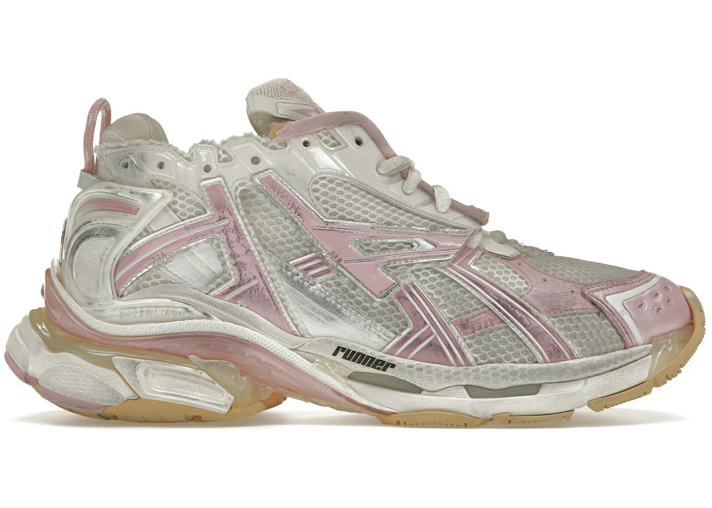 バレンシアガ サクラ色 白いこと 白いこと WOMEN\u0027S スニーカー レディース BALENCIAGA RUNNER PINK WHITE (WOMEN\u0027S) / PINK WHITE