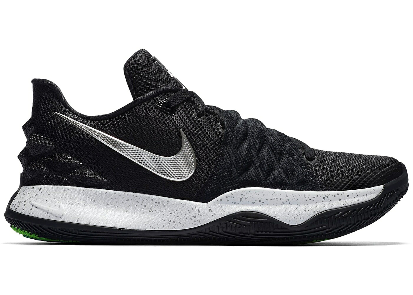 ナイキ カイリー 黒色 ブラック 銀色 シルバー スニーカー メンズ NIKE KYRIE LOW 1 BLACK METALLIC SILVER / BLACK METALLIC SILVER