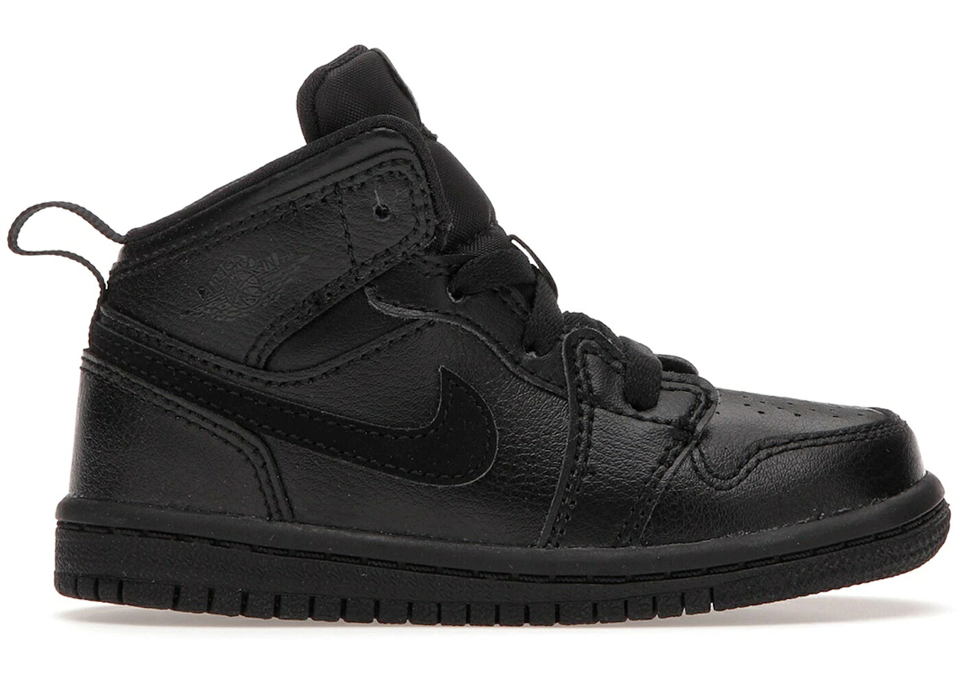 ナイキ ジョーダン ミッド 黒色 ブラック ジュニア キッズ JORDAN 1 MID BLACK (TD) / BLACK BLACK BLACK 32,695円