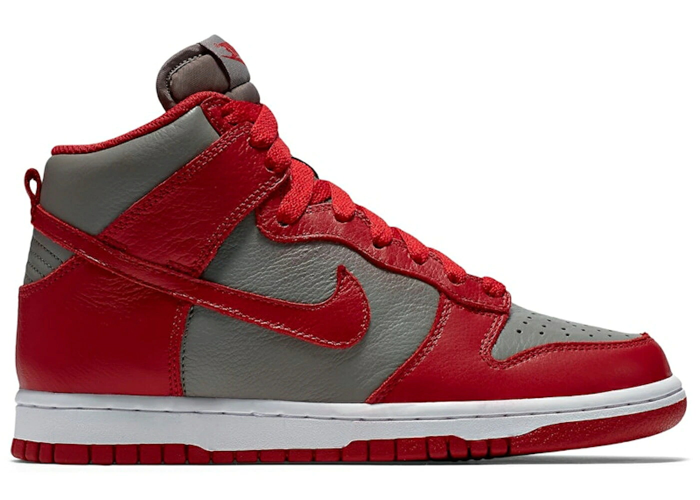 ナイキ ダンク 薄墨色 薄墨色 赤 赤いこと WOMEN\u0027S スニーカー レディース NIKE DUNK RETRO UNLV (WOMEN\u0027S) / SOFT GREY VARSITY RED