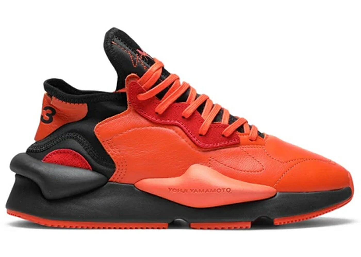 アディダス アイコン 橙 オレンジ 黒色 ブラック 白色 ホワイト スニーカー メンズ ADIDAS Y-3 KAIWA ICON ORANGE BLACK / ICON ORANGE BLACK CLOUD WHITE