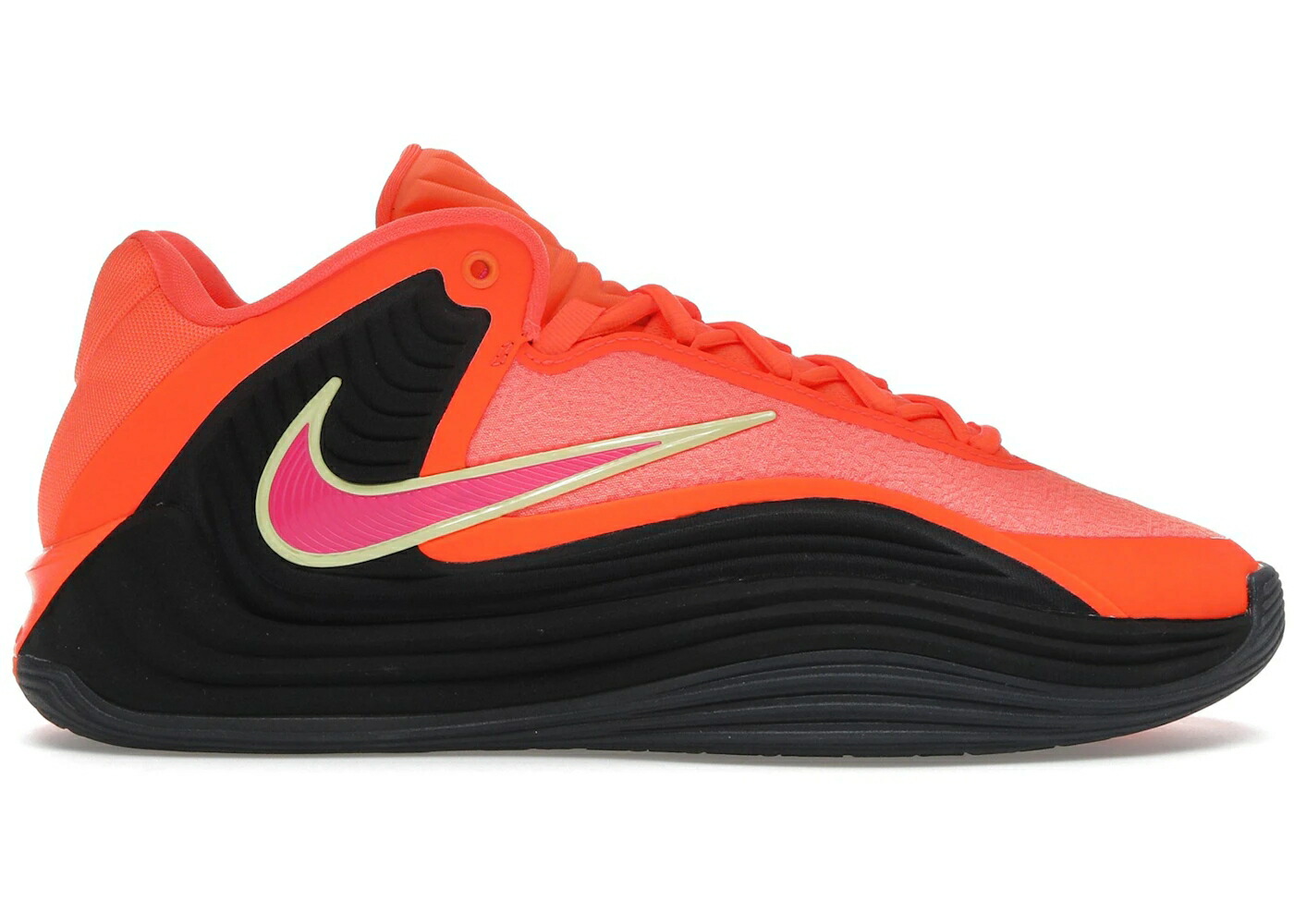 ナイキ 橙 オレンジ色 サクラ色 スニーカー メンズ NIKE GIANNIS FREAK 7 IGNITION / TOTAL ORANGE HYPER PINK LIGHT