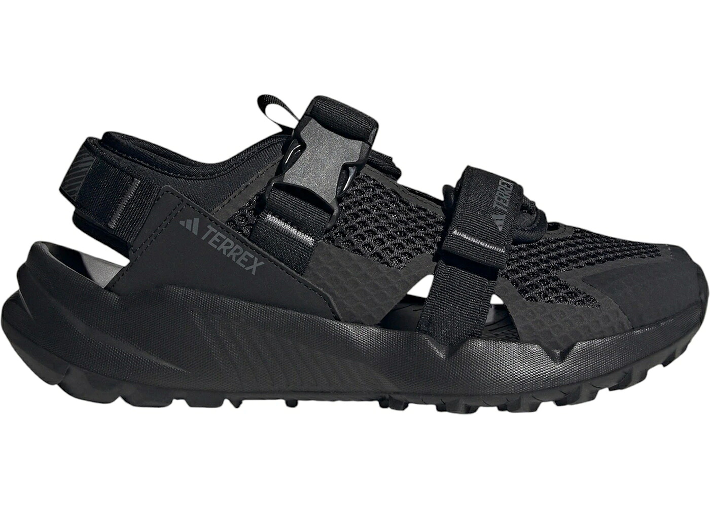 アディダス サンダル 黒色 ブラック 灰色 グレー コア スニーカー メンズ ADIDAS TERREX HYDROTERRA SANDALS BLACK GREY FOUR / CORE BLACK CORE BLACK GREY FOUR|スニケス