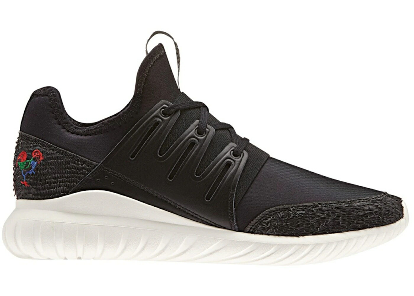 アディダス チューブラ コア 黒色 ブラック スニーカー メンズ ADIDAS TUBULAR RADIAL CHINESE NEW YEAR / CORE BLACK CORE BLACK CHALK