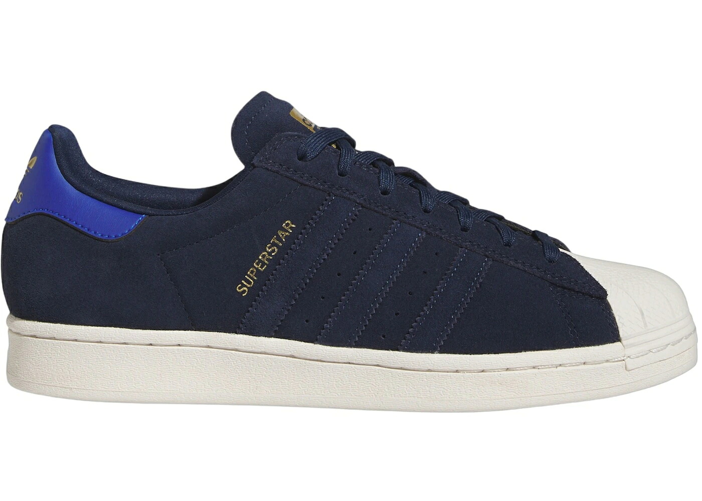 アディダス はやりっ子 青味 青色 ゴールド スニーカー メンズ ADIDAS SUPERSTAR ADV ROYAL BLUE GOLD METALLIC / SUPPLIER COLOUR ROYAL BLUE GOLD メンズ靴-靴