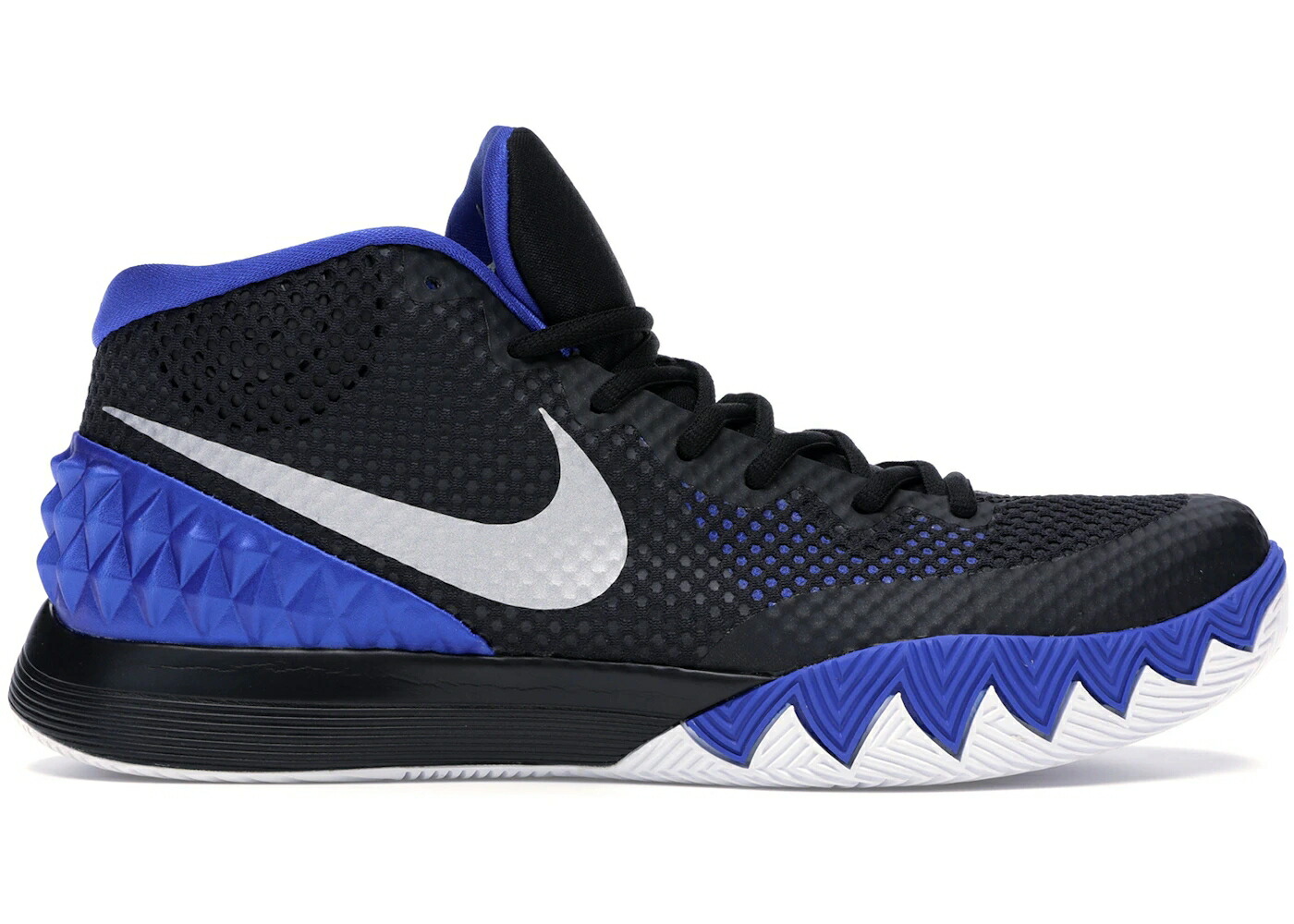 ナイキ カイリー 公爵 青み 青色 黒いこと 黒いこと スニーカー メンズ NIKE KYRIE 1 DUKE BROTHERHOOD / LYON BLUE BLACK ANTHRACITE