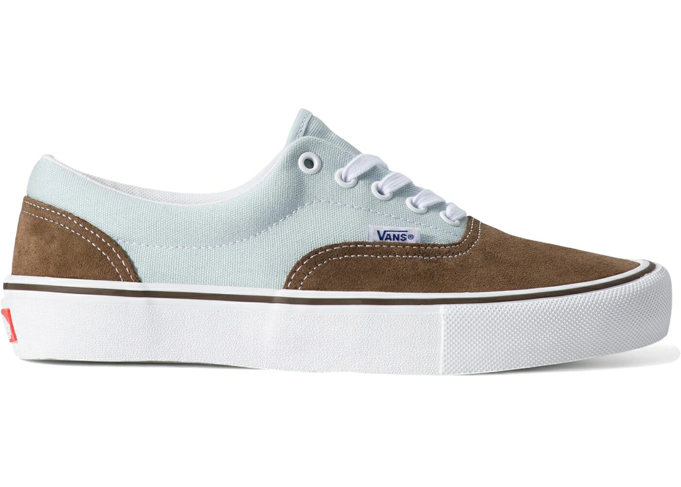 ヴァンズ バンズ スケート 茶色 ブラウン 青色 ブルー スニーカー メンズ VANS SKATE ERA BROWN BLUE / BROWN BLUE