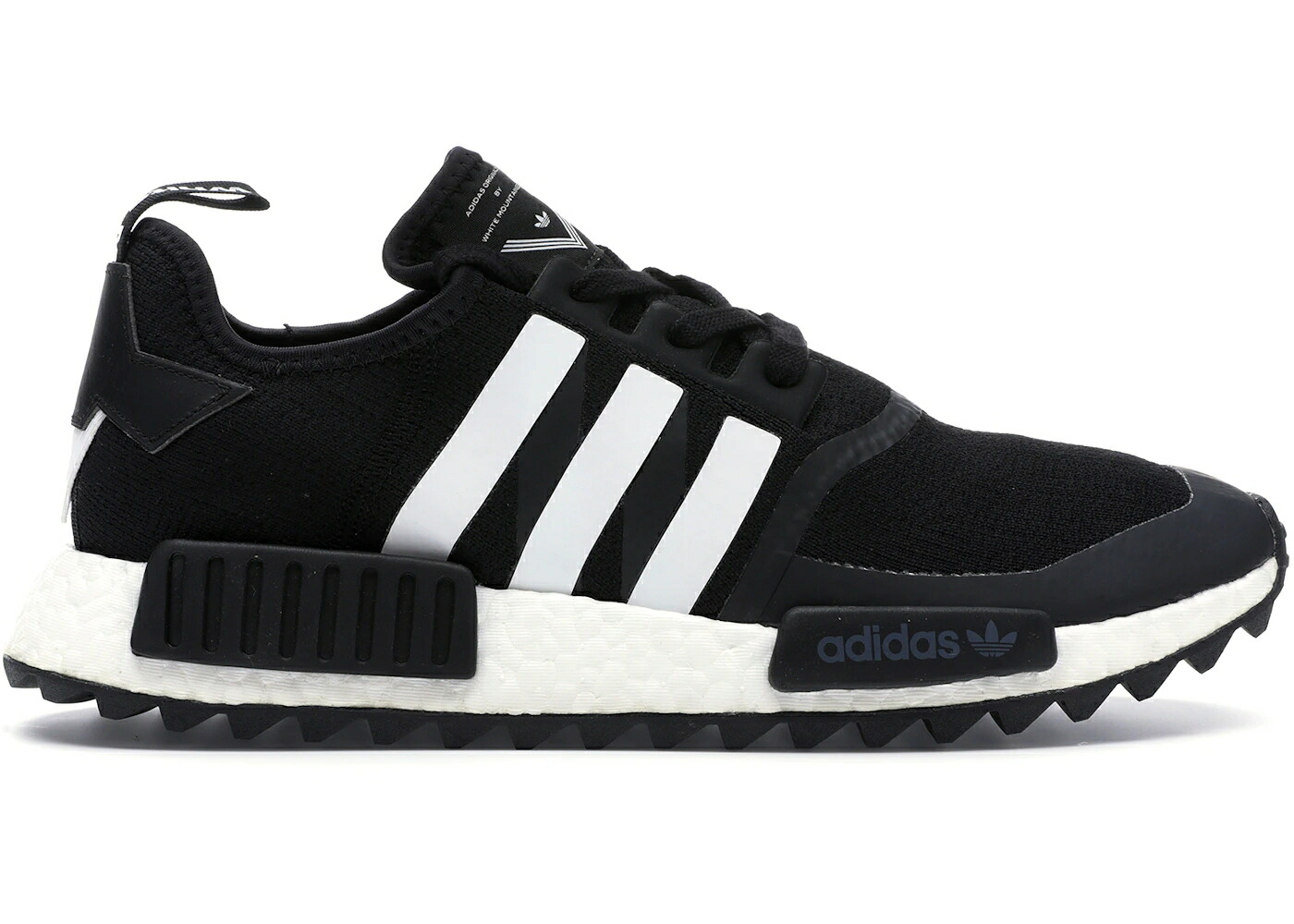アディダス 白いこと 白いこと 中核グループ 黒いこと 黒いこと スニーカー メンズ ADIDAS NMD R1 TRAIL WHITE MOUNTAINEERING CORE BLACK / CORE BLACK WHITE WHITE
