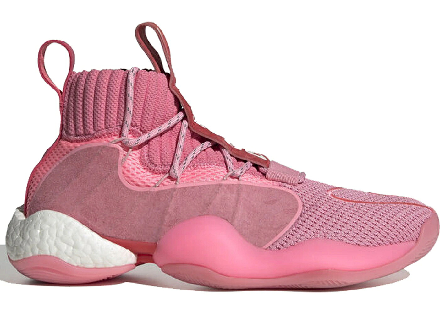 アディダス クレイジー ひと休み さくら色 スニーカー メンズ ADIDAS CRAZY BYW PRD PHARRELL NOW IS HER TIME PINK / SUPPLIER COLOUR SUPPLIER COLOUR
