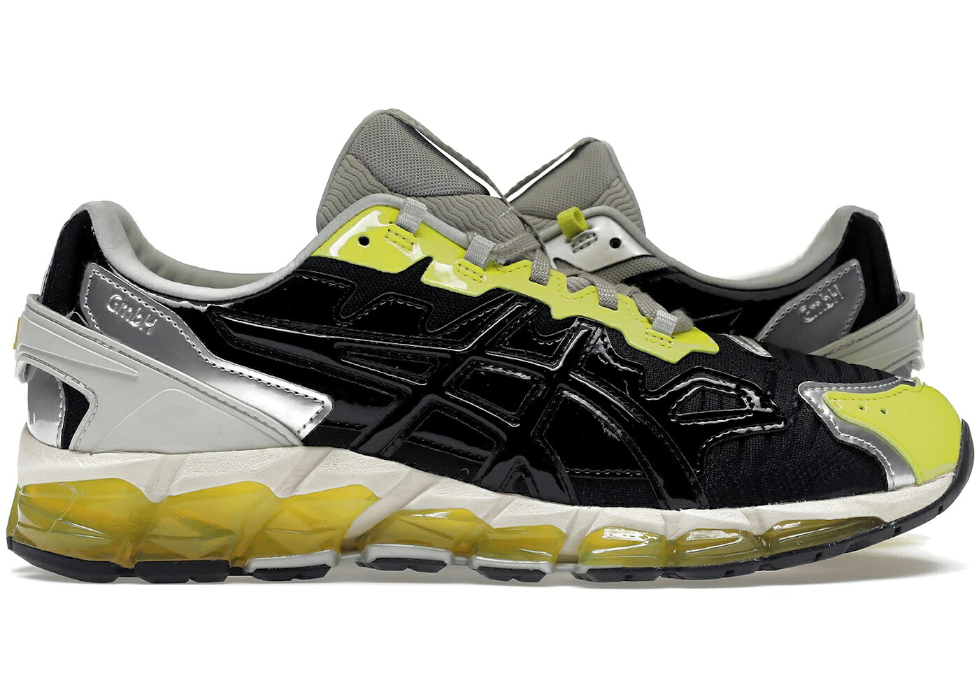 アシックス 純然たる しろがね色 しろがね色 スニーカー メンズ ASICS GEL-QUANTUM 360 6 GMBH PURE SILVER SOUR YUZU / PURE SILVER SOUR YUZU