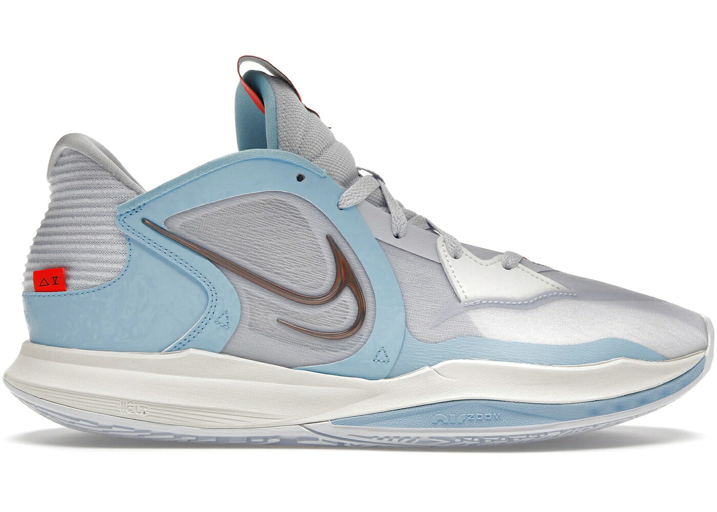ナイキ カイリー ネッツ 薄墨色 薄墨色 黒いこと 黒いこと 青味 青色 スニーカー メンズ NIKE KYRIE LOW 5 NETS / FOOTBALL GREY BLACK BLUE CHILL スニーカー-メンズ靴-靴