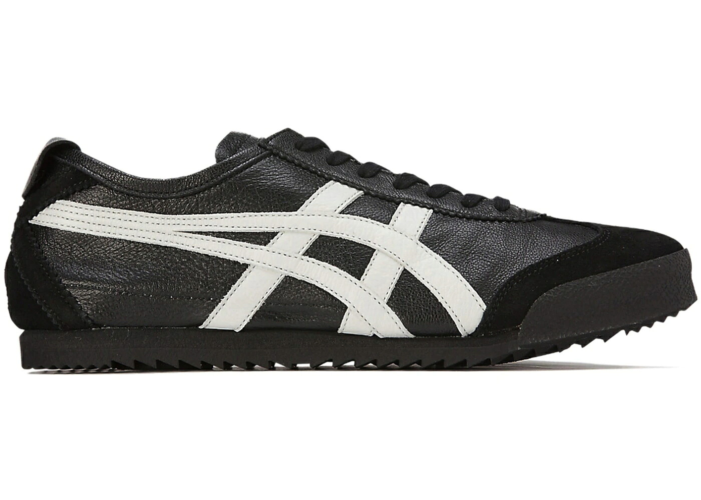 アシックス メキシコ デラックス 黒色 ブラック 白色 ホワイト オニツカタイガー WOMEN'S スニーカー レディース ASICS ONITSUKA TIGER MEXICO 66 DELUXE NM BLACK WHITE (WOMEN'S) / BLACK WHITE