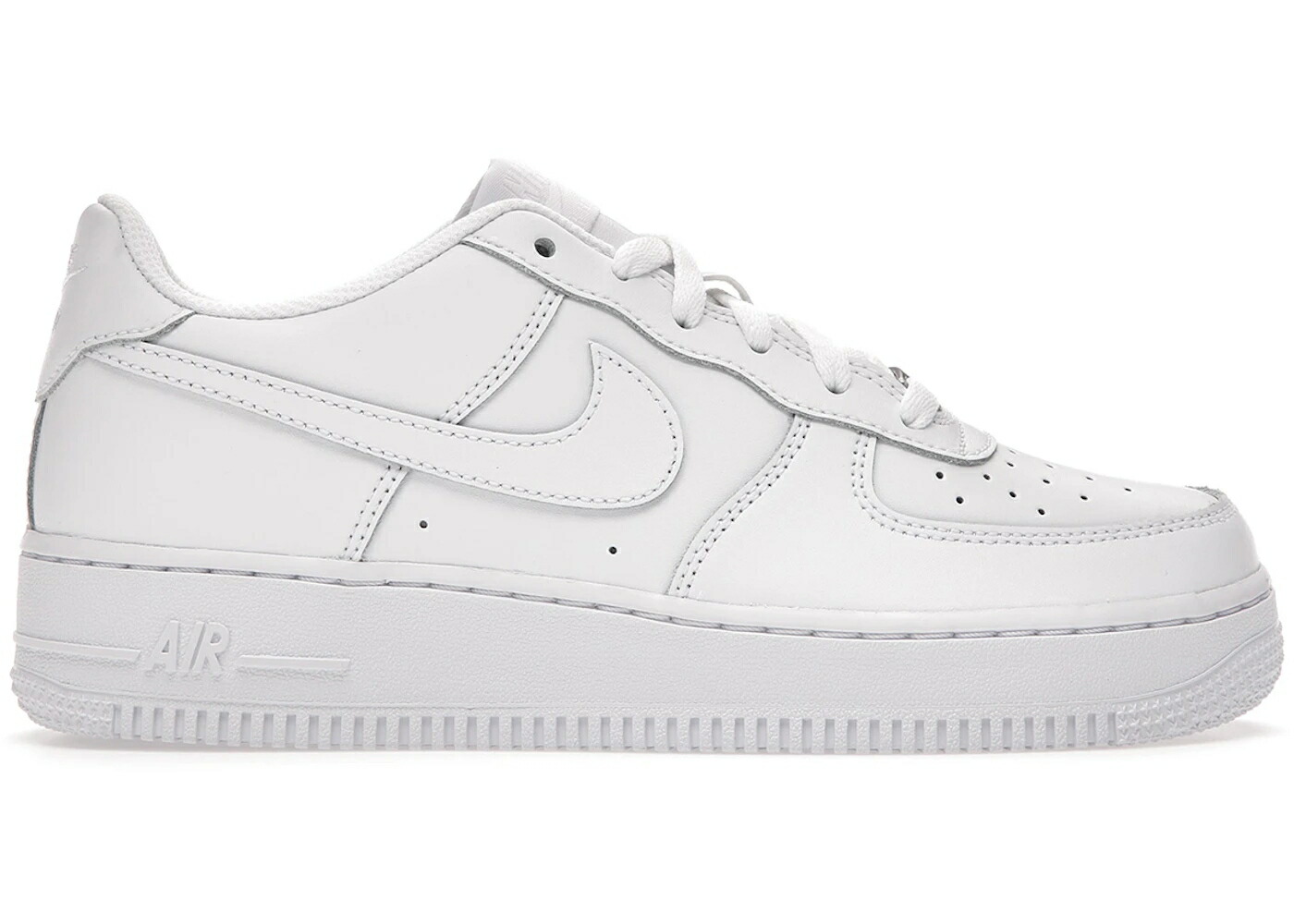 ナイキ 白色 ホワイト エアフォース ジュニア キッズ NIKE AIR FORCE 1 LOW LE TRIPLE WHITE (GS) / WHITE WHITE ベビー マタニティ スニーカー