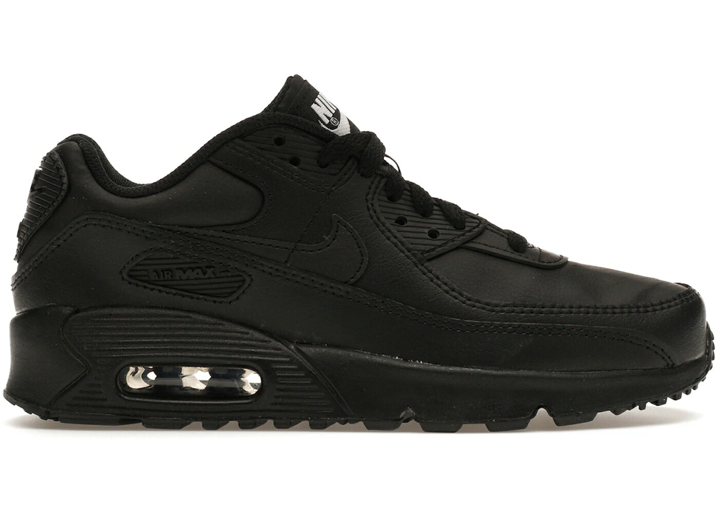 ナイキ マックス 黒いこと 黒いこと 白いこと 白いこと エア湖マックス 御坊っちゃん キッズ NIKE AIR MAX 90 RECRAFT TRIPLE BLACK (GS) / BLACK BLACK WHITE BLACK もの言う花 マタニティ スニーカー
