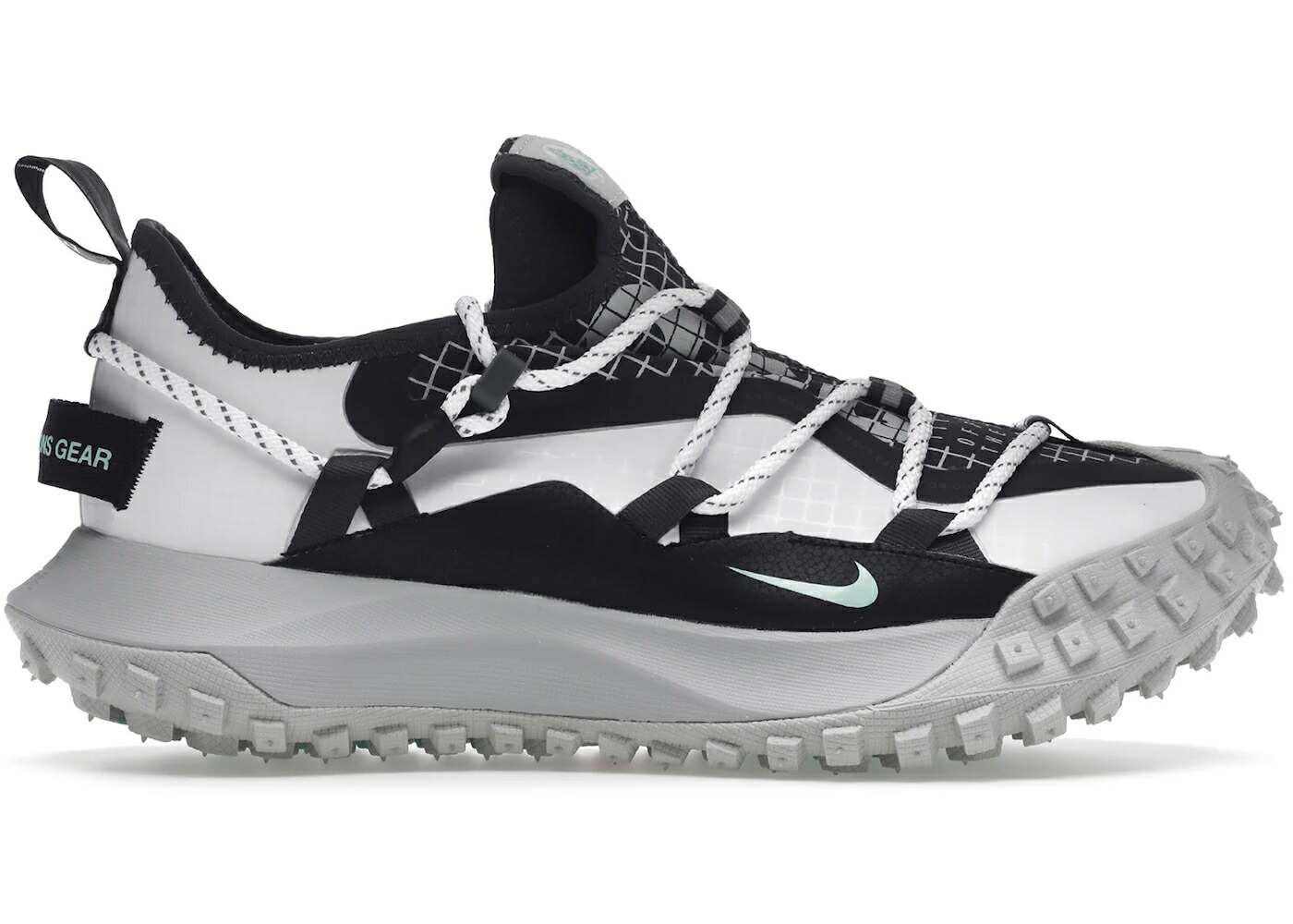 ナイキ 白いこと 白いこと 黒いこと 黒いこと 薄墨色 薄墨色 スニーカー ユニ一発やる NIKE ACG MOUNTAIN FLY LOW LIGHT MENTA / WHITE BLACK ANTHRACITE GREY FOG メンズ