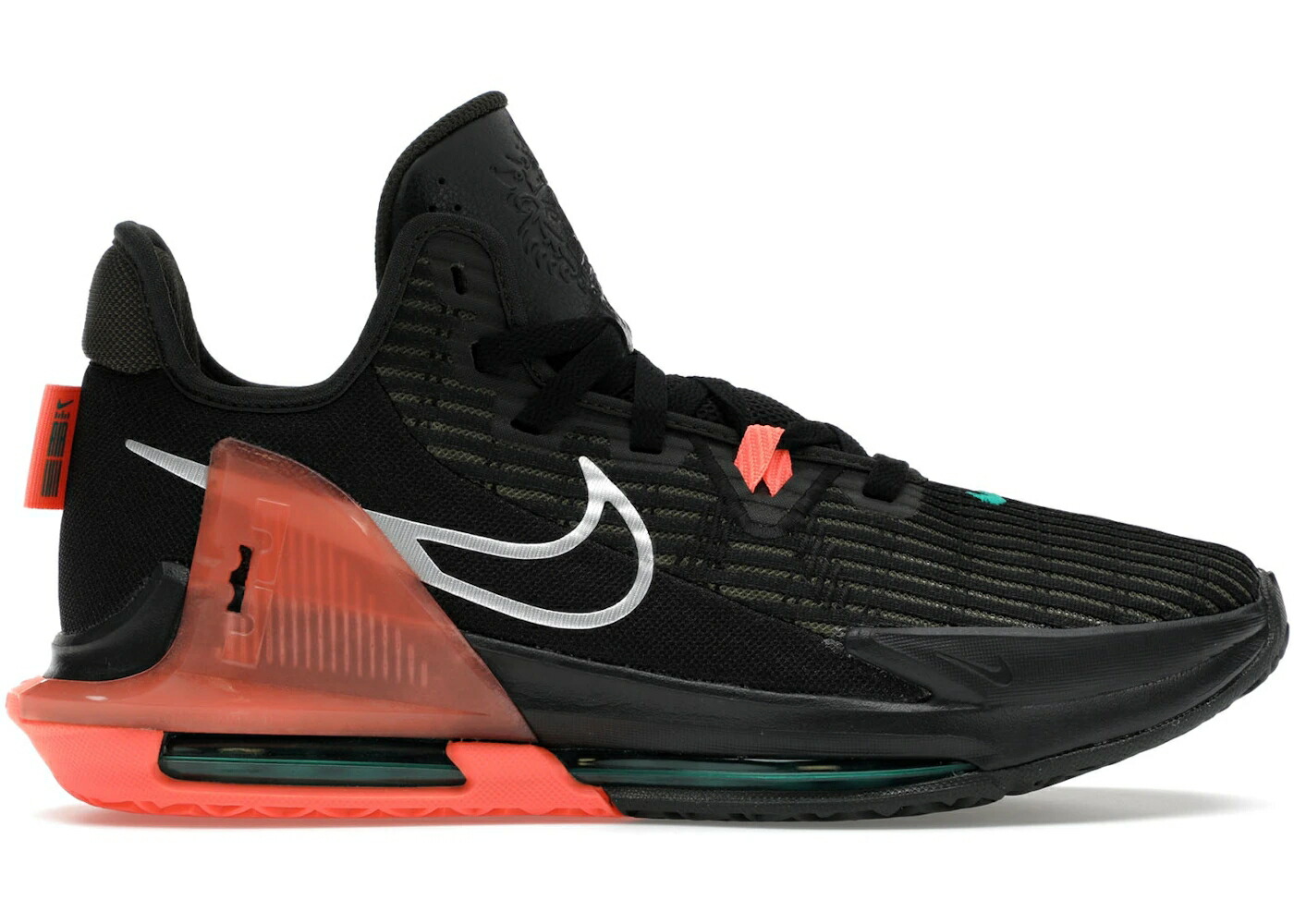 ナイキ レブロン 黒色 ブラック クリムゾン ウィットネス スニーカー ユニセックス NIKE LEBRON WITNESS 6 BLACK CRIMSON PULSE / BLACK SEQUOIA CRIMSON PULSE メンズ|スニケス
