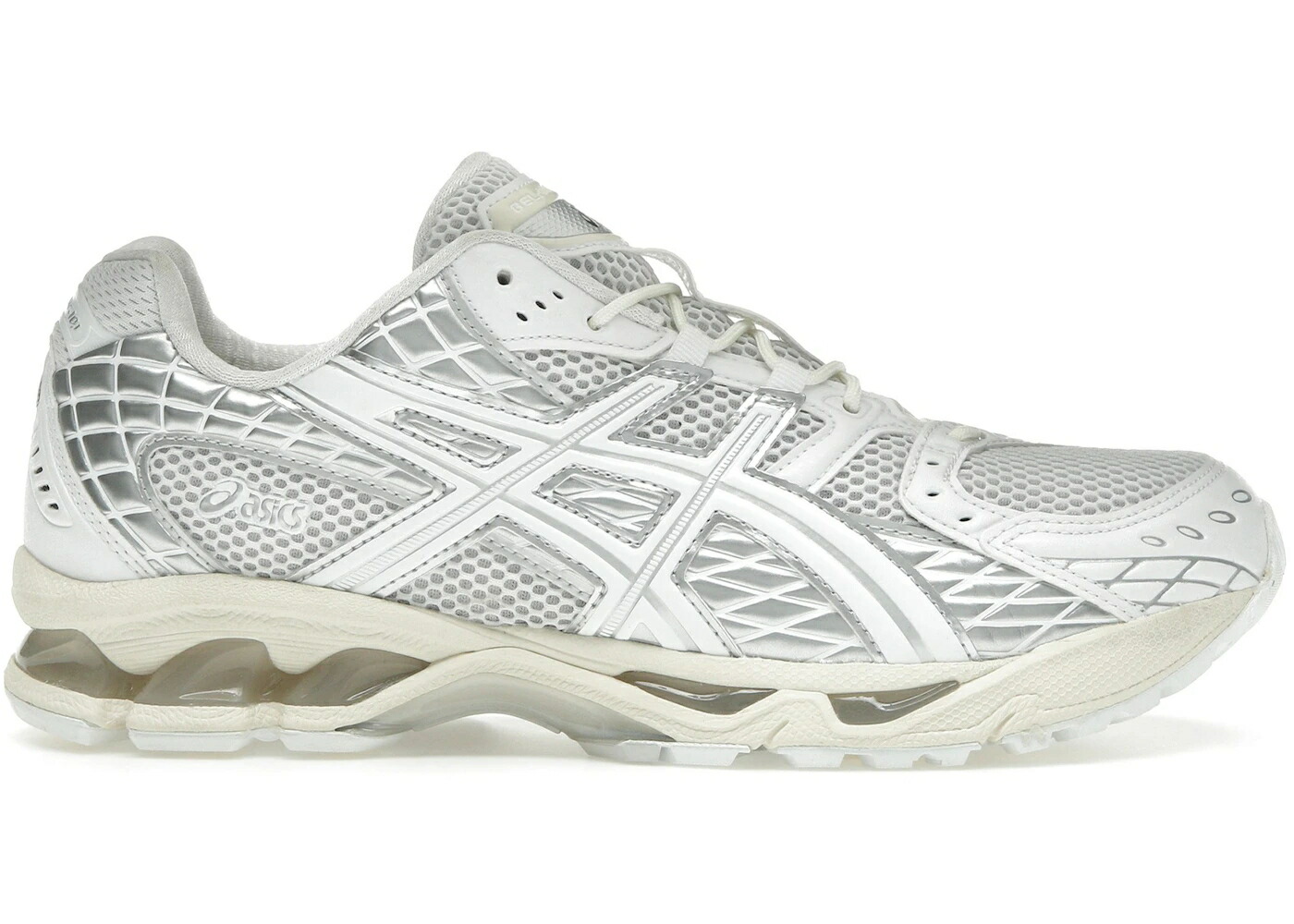 アシックス 白いこと 白いこと 純然たる しろがね色 しろがね色 10.1 スニーカー メンズ ASICS GEL-NIMBUS WHITE PURE SILVER / WHITE PURE SILVER