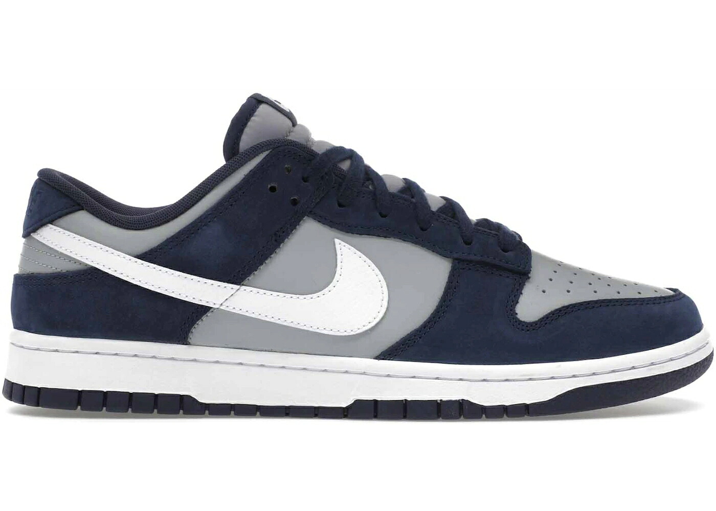ナイキ ダンク ジョージタウン スエード スウェード 白色 ホワイト 灰色 グレー ダンクロー スニーカー メンズ NIKE DUNK LOW GEORGETOWN SUEDE / OBSIDIAN WHITE LIGHT SMOKE GREY