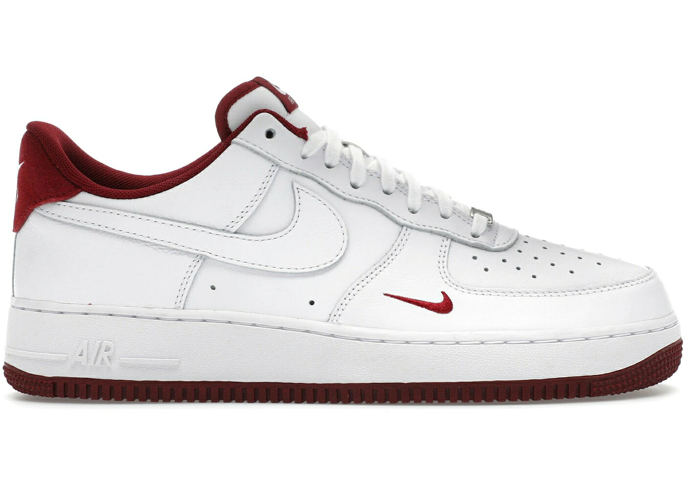 ナイキ 白いこと 白いこと 野球クラブ 赤 赤いこと 空軍 \u002707 スニーカー メンズ NIKE AIR FORCE 1 LOW LV8 WHITE TEAM RED / WHITE WHITE TEAM RED