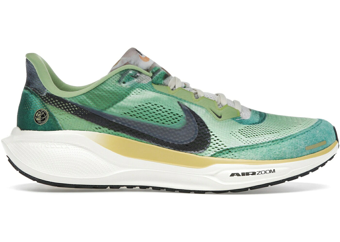 ナイキ 望遠レンズ ペガサス ワーヘル 緑 緑であること 望遠レンズペガサス スニーカー メンズ NIKE AIR ZOOM PEGASUS 41 WAFFLE RACER / MULTI COLOR VIVID GREEN DARK
