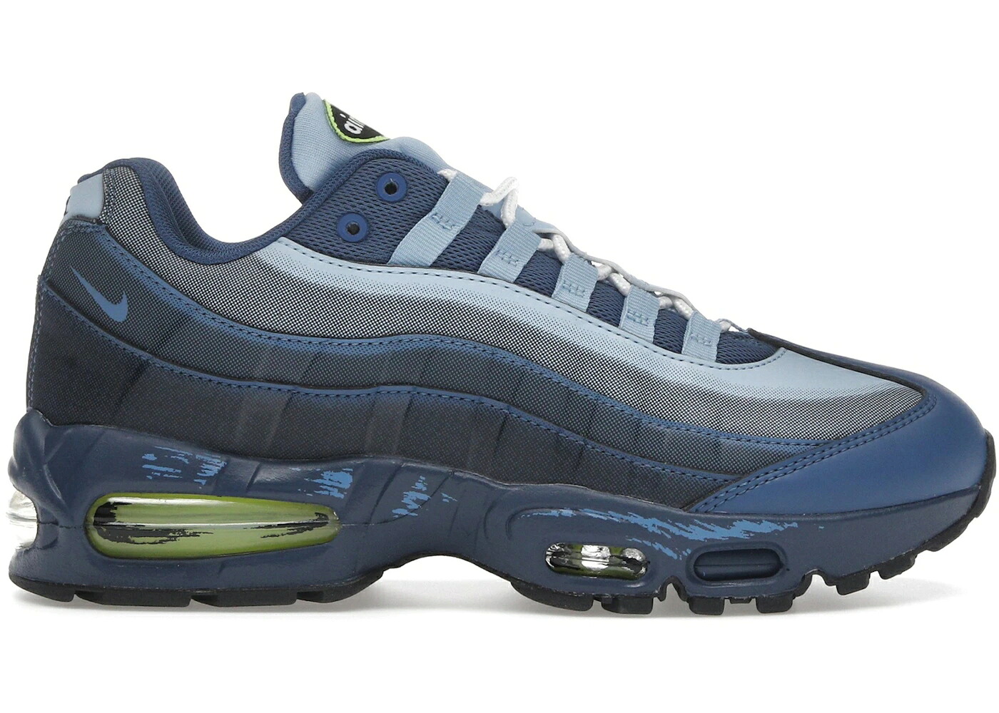 ナイキ マックス 青み 青色 紺色 米国海軍 大気圏マックス YUGIOH! スニーカー メンズ NIKE AIR MAX MUSCLE 95 YU-GI-OH! JOEY (WITHOUT PROMO CARD) / PSYCHIC BLUE MYSTIC NAVY STONE