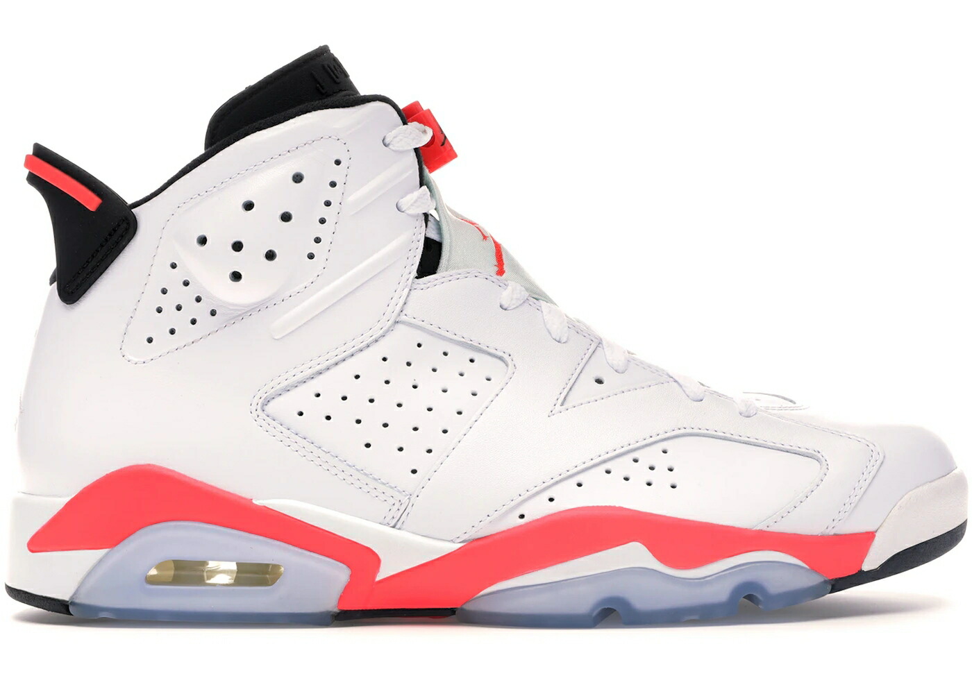 ナイキ ジョーダン 白いこと 白いこと スニーカー メンズ JORDAN 6 RETRO INFRARED WHITE (2014) / WHITE INFRARED