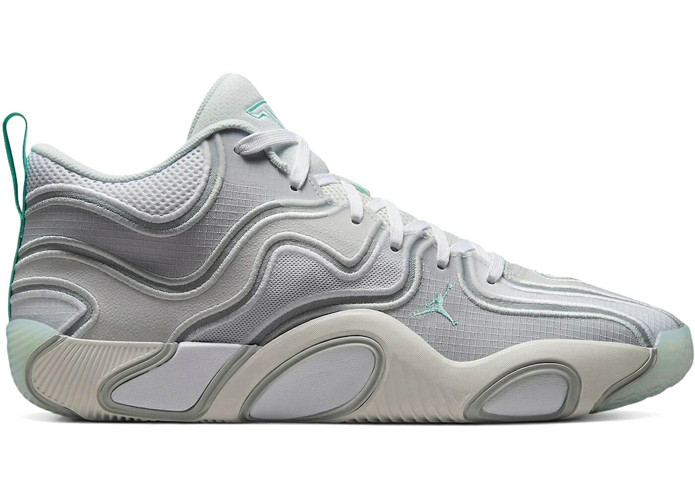 ナイキ ジョーダン フレッシュ プラチナム 白色 ホワイト スニーカー メンズ JORDAN TATUM 3 MINTY FRESH / PLATINUM TINT WHITE LIGHT SMOKE