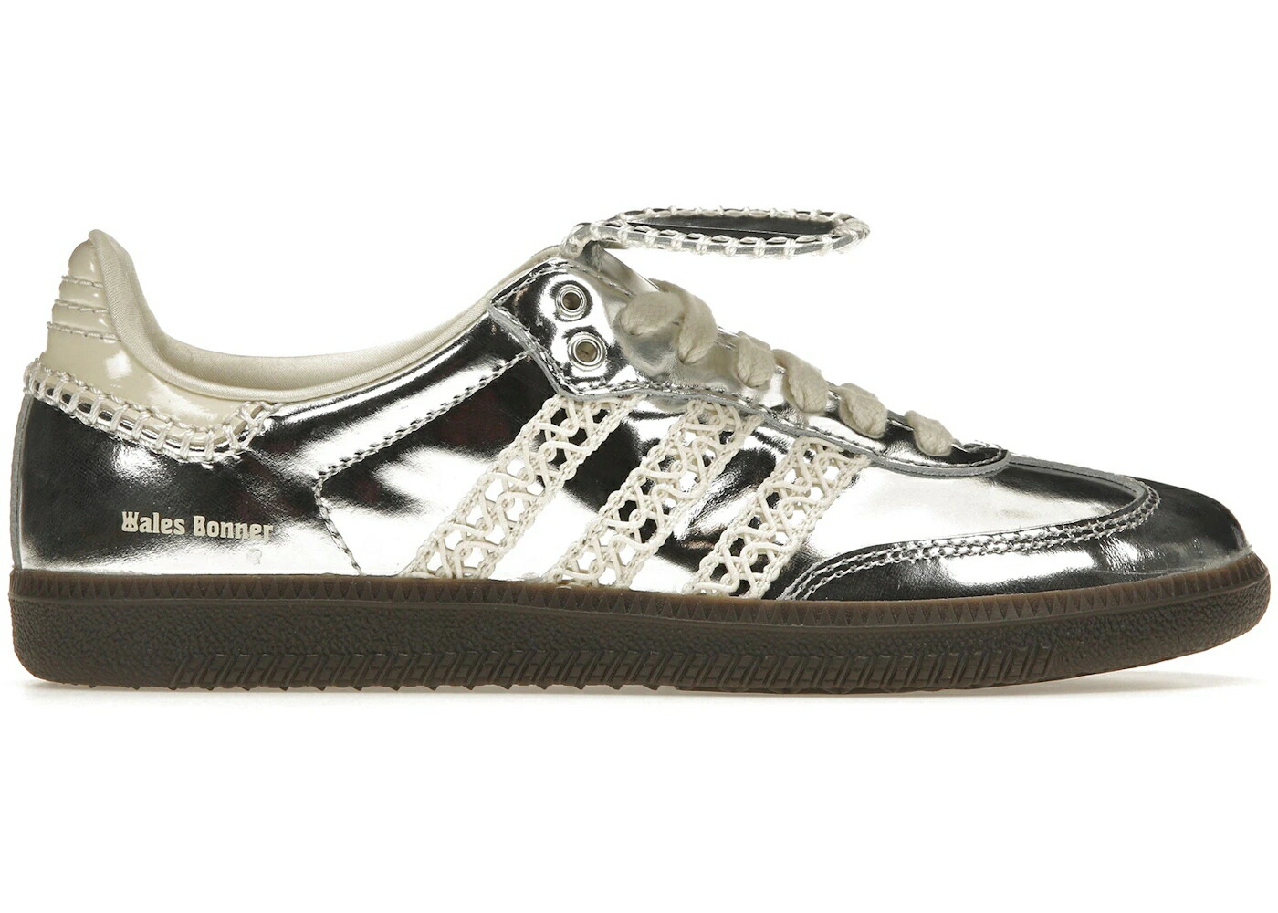 アディダス サンバ 銀色 シルバー クリーム 白色 ホワイト 灰色 グレー スニーカー メンズ ADIDAS SAMBA WALES BONNER SILVER / SILVER METALLIC CREAM WHITE GREY