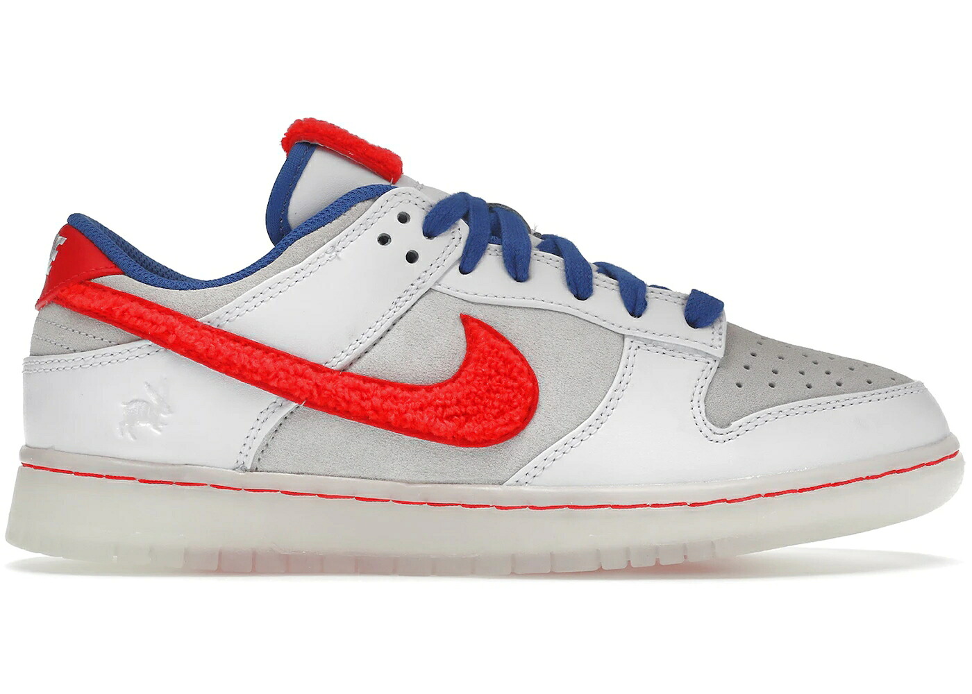 ナイキ ダンク 白いこと 白いこと クリムゾン ダンクロー スニーカー メンズ NIKE DUNK LOW RETRO PRM YEAR OF THE RABBIT WHITE (2023) / WHITE CRIMSON VARSITY ROYAL