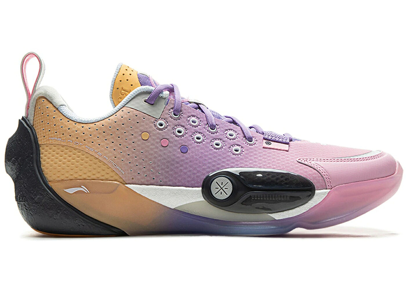 リーニン ウェイド シティ サーティーン 紫 パープル ピンク ベージュ スニーカー メンズ LI-NING WADE ALL CITY 13 FAMILY LOVE / PURPLE PINK BEIGE|スニケス