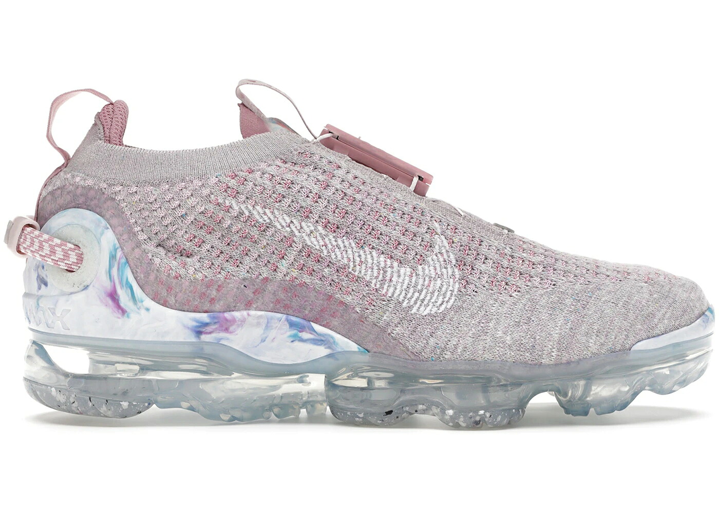 ナイキ フライニット ピンク 紫 バイオレット 白色 ホワイト エアヴェイパーマックス WOMEN'S スニーカー レディース NIKE AIR VAPORMAX 2020 FLYKNIT LIGHT ARCTIC PINK (WOMEN'S) / VIOLET ASH WHITE LIGHT ARCTIC|スニケス