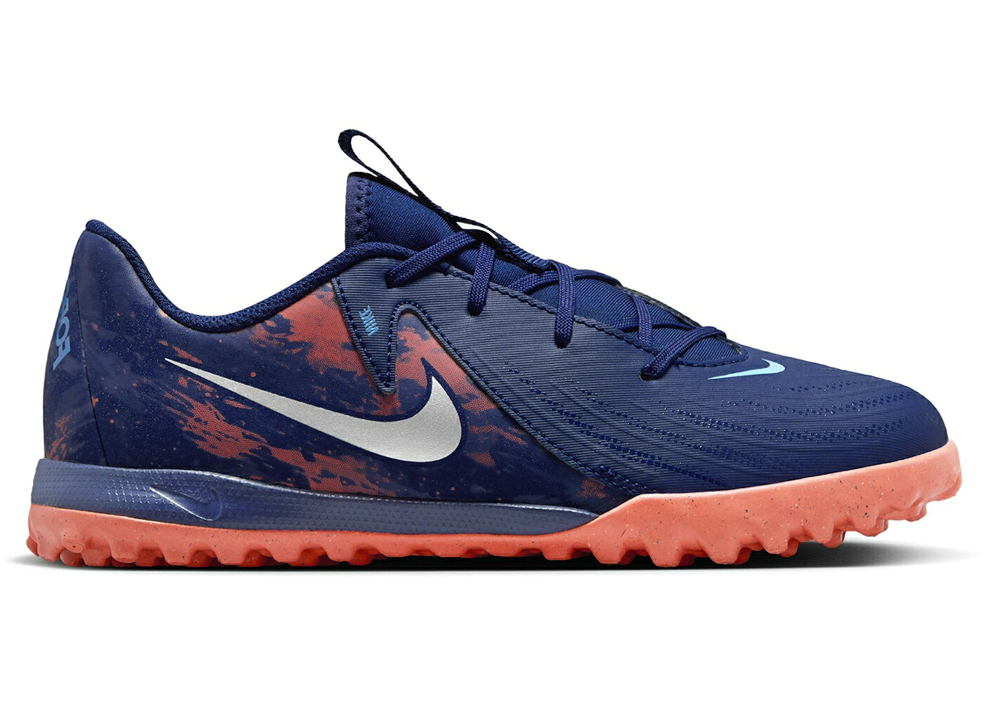 ナイキ 翰林院 青味 青み 御坊っちゃん キッズ NIKE PHANTOM GX 2 ACADEMY TF ERLING HAALAND FORCE9 BLUE VOID (GS) / BLUE VOID CHROME もの言う花 マタニティ スニーカー