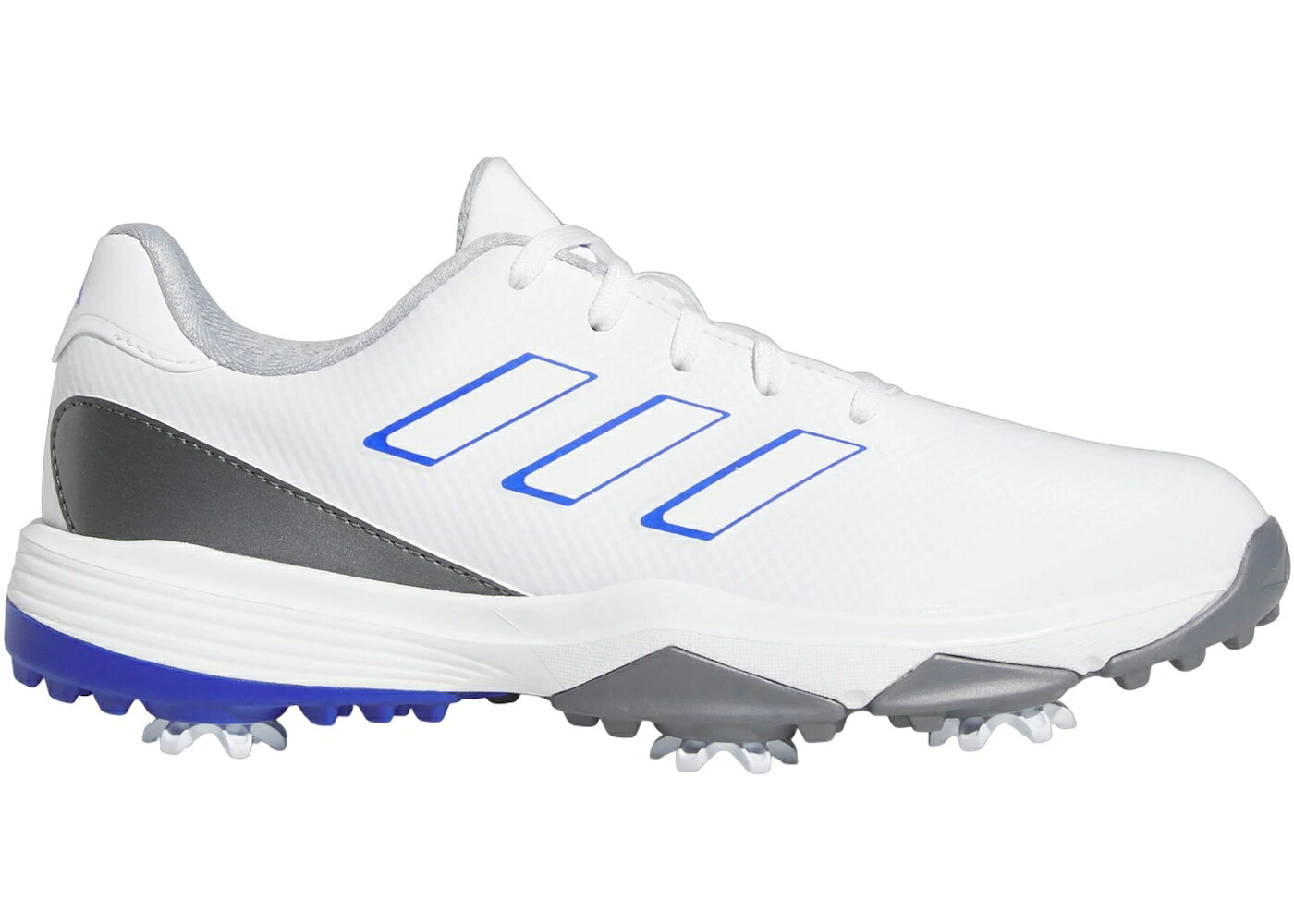 アディダス ゴルフ 白色 ホワイト 青色 ブルー 灰色 グレー ジュニア キッズ ADIDAS ZG23 GOLF CLOUD WHITE LUCID BLUE GREY TWO (GS) / CLOUD WHITE LUCID BLUE GREY TWO ベビー マタニティ スニーカー|スニケス