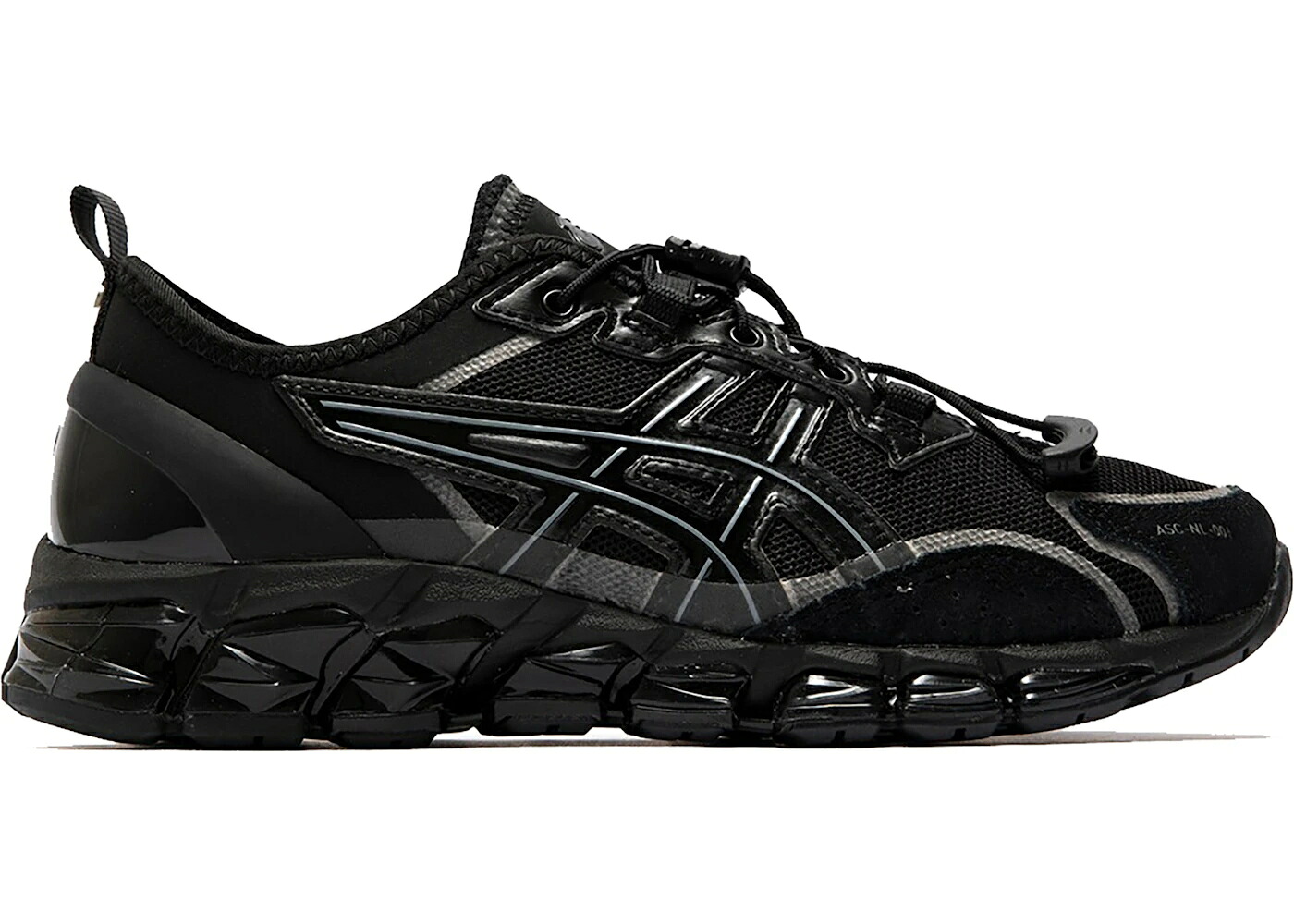 アシックス 黒色 ブラック スニーカー メンズ ASICS GEL-QUANTUM 360 6 NU LABEL / BLACK BLACK