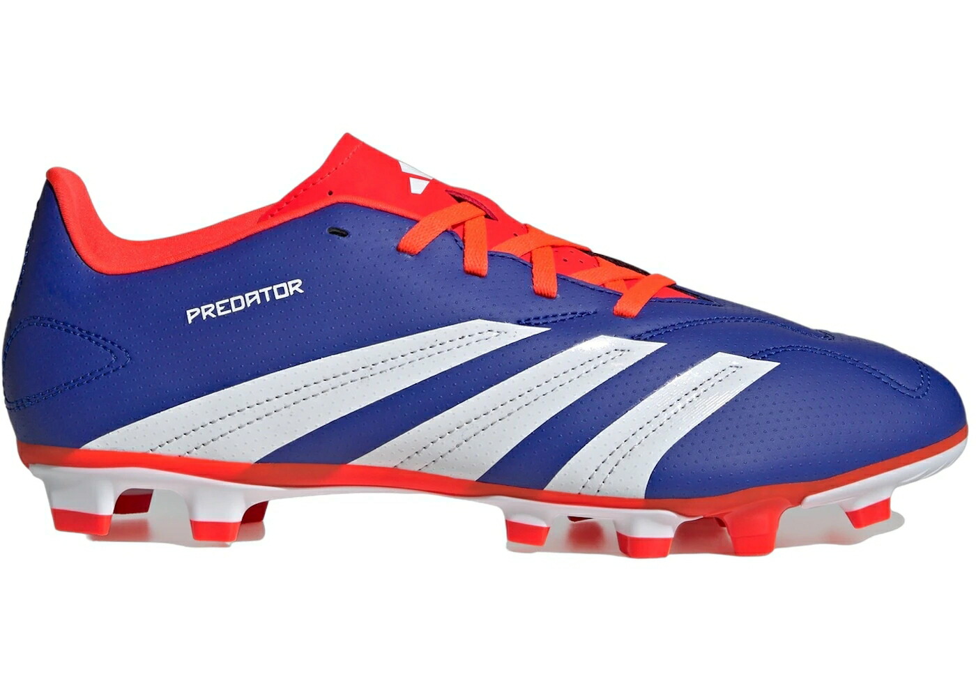 アディダス プレデター 野球クラブ 青味 青み 白いこと 白いこと 赤 赤いこと スニーカー メンズ ADIDAS PREDATOR CLUB FLEXIBLE GROUND LUCID BLUE CLOUD WHITE SOLAR RED / LUCID BLUE CLOUD WHITE SOLAR RED