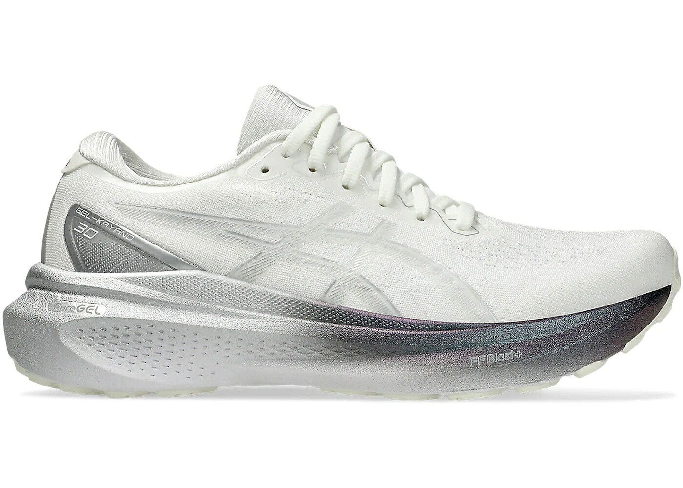 アシックス プラチナム レアル 白色 ホワイト ピュア 銀色 シルバー WOMEN'S スニーカー レディース ASICS GEL-KAYANO 30 PLATINUM REAL WHITE PURE SILVER (WOMEN'S) / REAL WHITE PURE SILVER｜スニケス