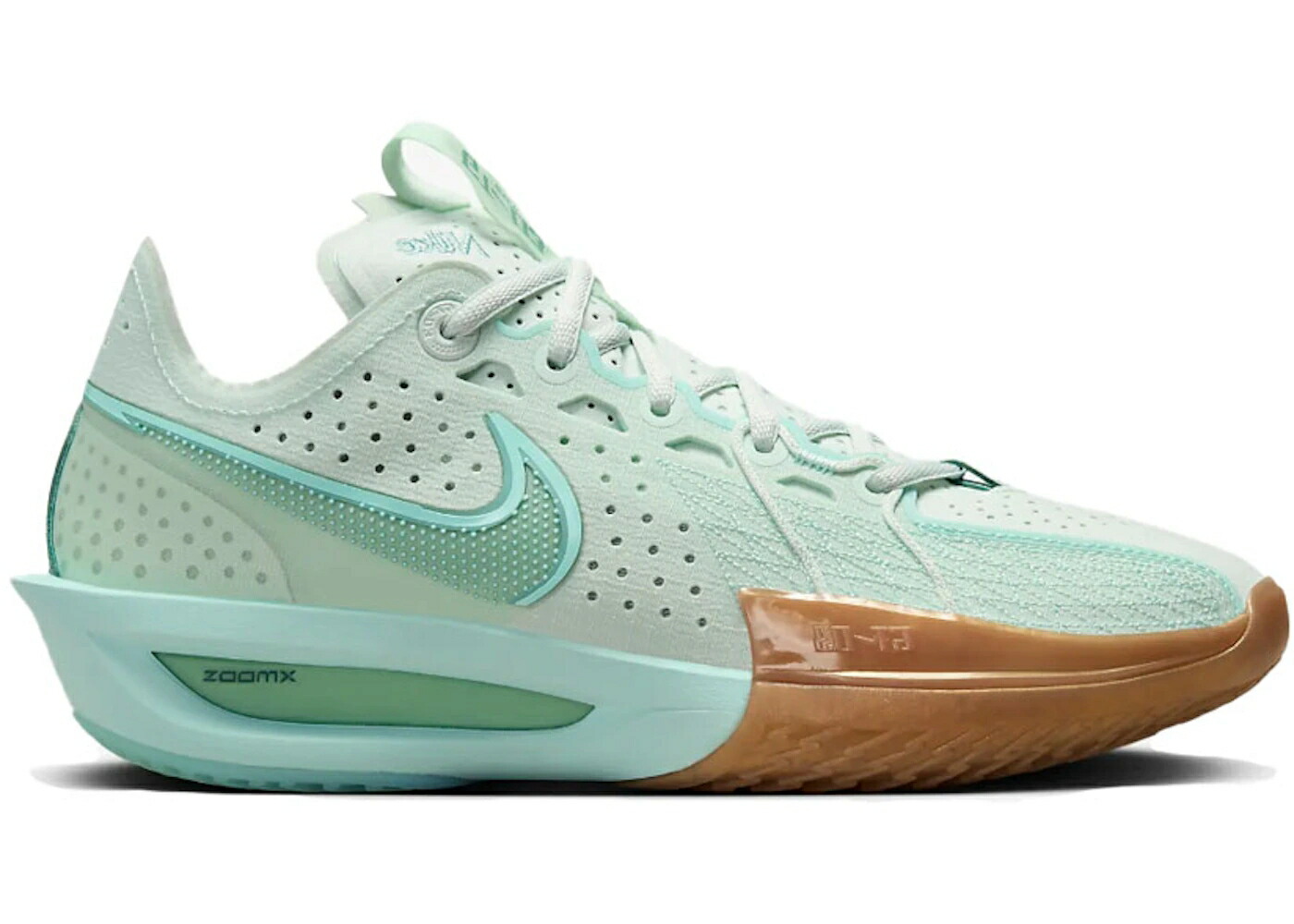 ナイキ 望遠レンズ 緑 緑であること 橙 オレンジ色 WOMEN\u0027S スニーカー レディース NIKE AIR ZOOM GT CUT 3 SHINE TOGETHER (WOMEN\u0027S) / BARELY GREEN SAIL SAFETY ORANGE