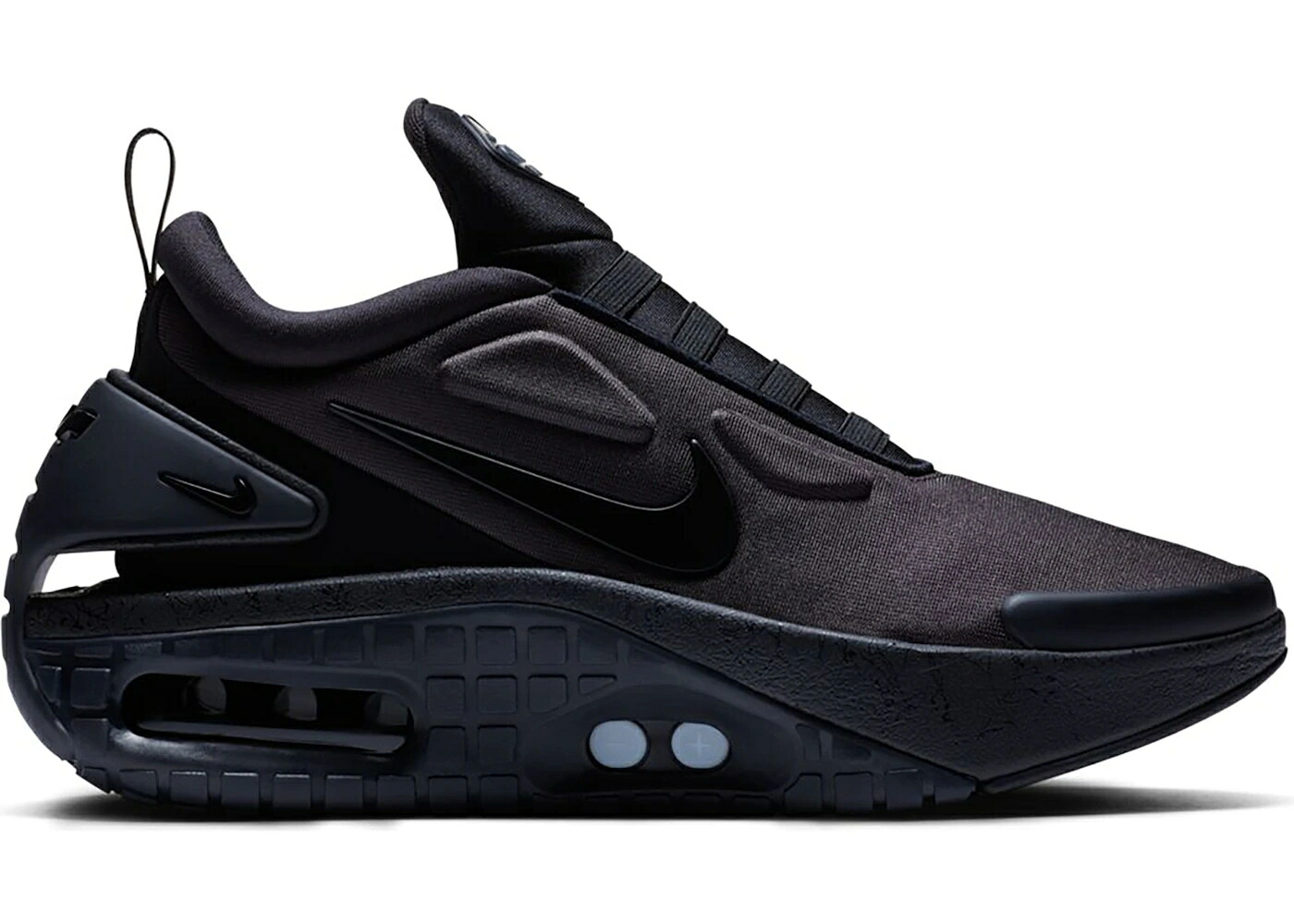 ナイキ アダプト マックス 黒色 ブラック 白色 ホワイト スニーカー メンズ NIKE ADAPT AUTO MAX TRIPLE BLACK (OTHER COUNTRIES) / BLACK BLACK BLACK WHITE METALLIC|スニケス
