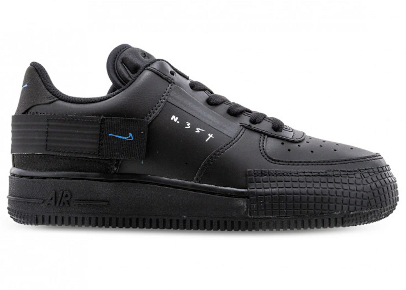 ナイキ 黒色 ブラック 青色 ブルー プラチナム エアフォース ジュニア キッズ NIKE AIR FORCE 1 LOW TYPE BLACK PHOTO BLUE (GS) / BLACK PHOTO BLUE PLATINUM TINT ベビー マタニティ スニーカー