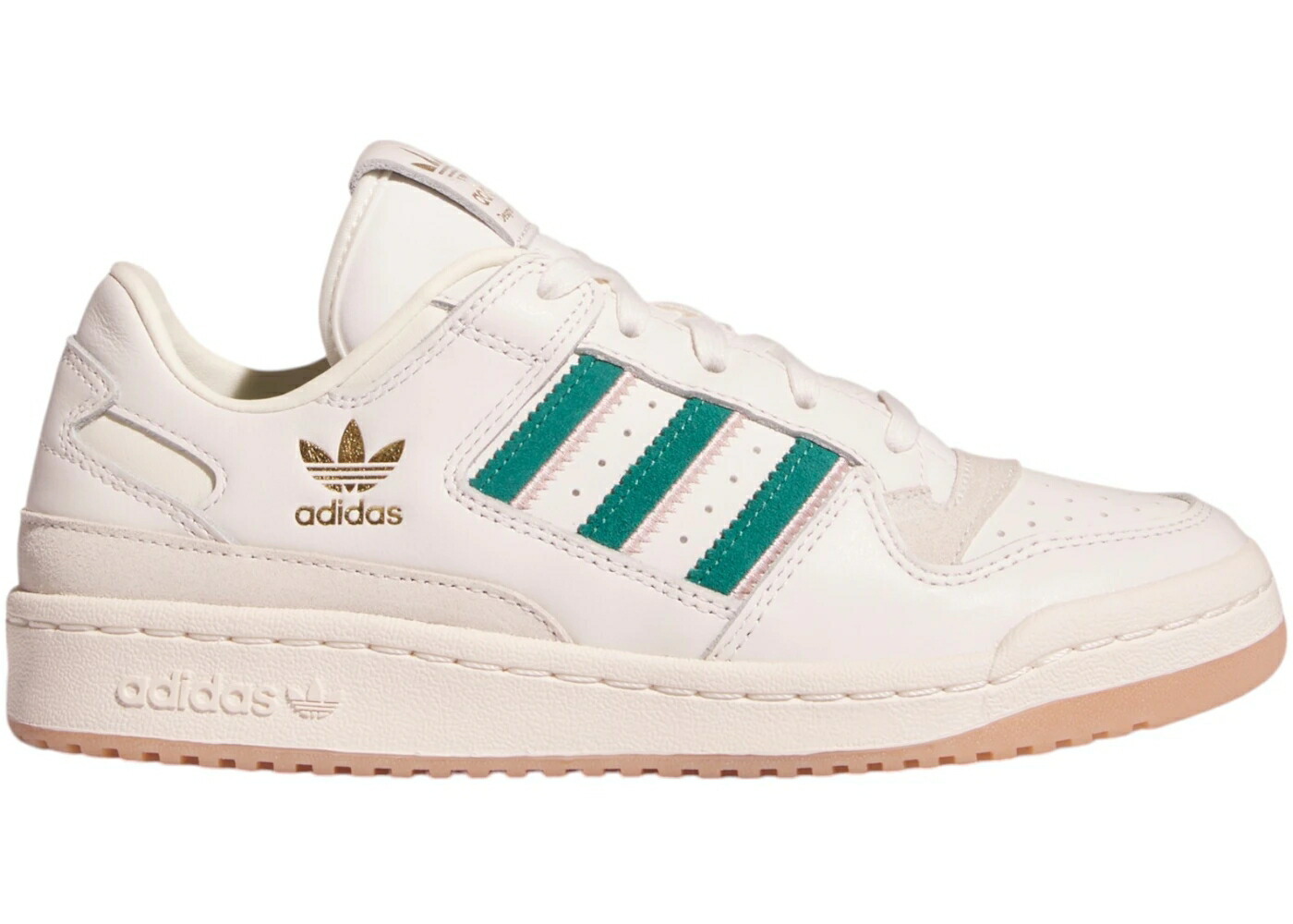 アディダス フォーラム 白色 ホワイト 緑 グリーン ピンク WOMEN スニーカー レディース ADIDAS FORUM LOW CL CLOUD WHITE ACTIVE GREEN SANDY PINK (WOMEN) / CLOUD WHITE ACTIVE GREEN SANDY