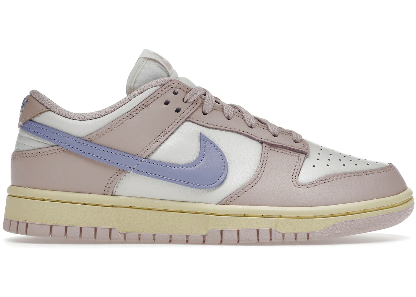 ナイキ ダンク ピンク オックスフォード 白色 ホワイト 紫 パープル クリーム ダンクロー WOMEN'S スニーカー レディース NIKE DUNK LOW PINK OXFORD (WOMEN'S) / PINK OXFORD WHITE PURPLE CREAM|スニケス