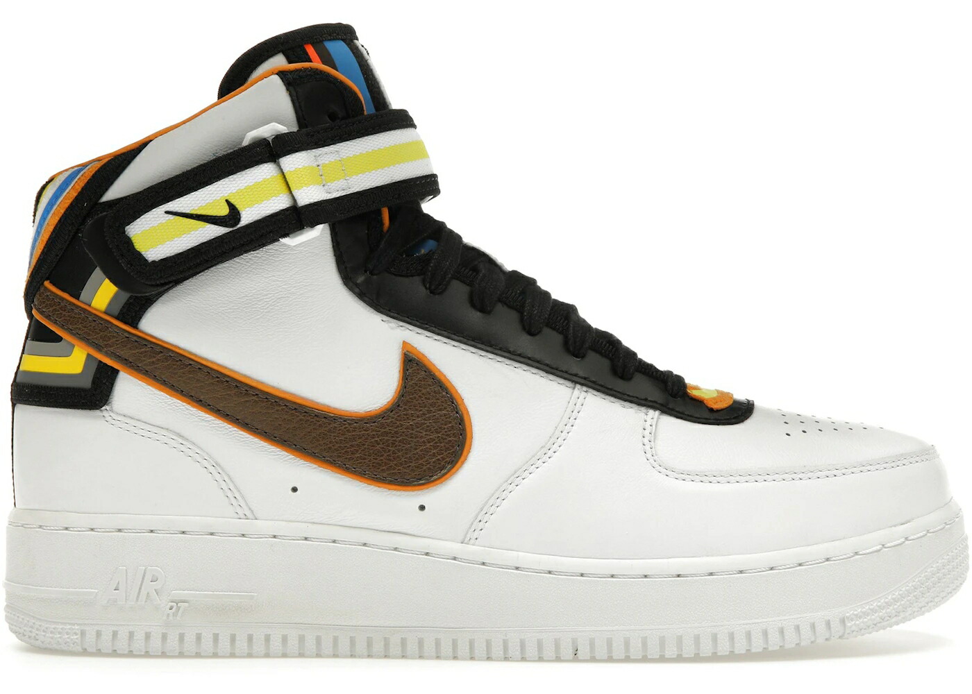 ナイキ ミッド 白色 ホワイト 茶色 ブラウン エアフォース スニーカー メンズ NIKE AIR FORCE 1 MID TISCI WHITE / WHITE BAROQUE BROWN
