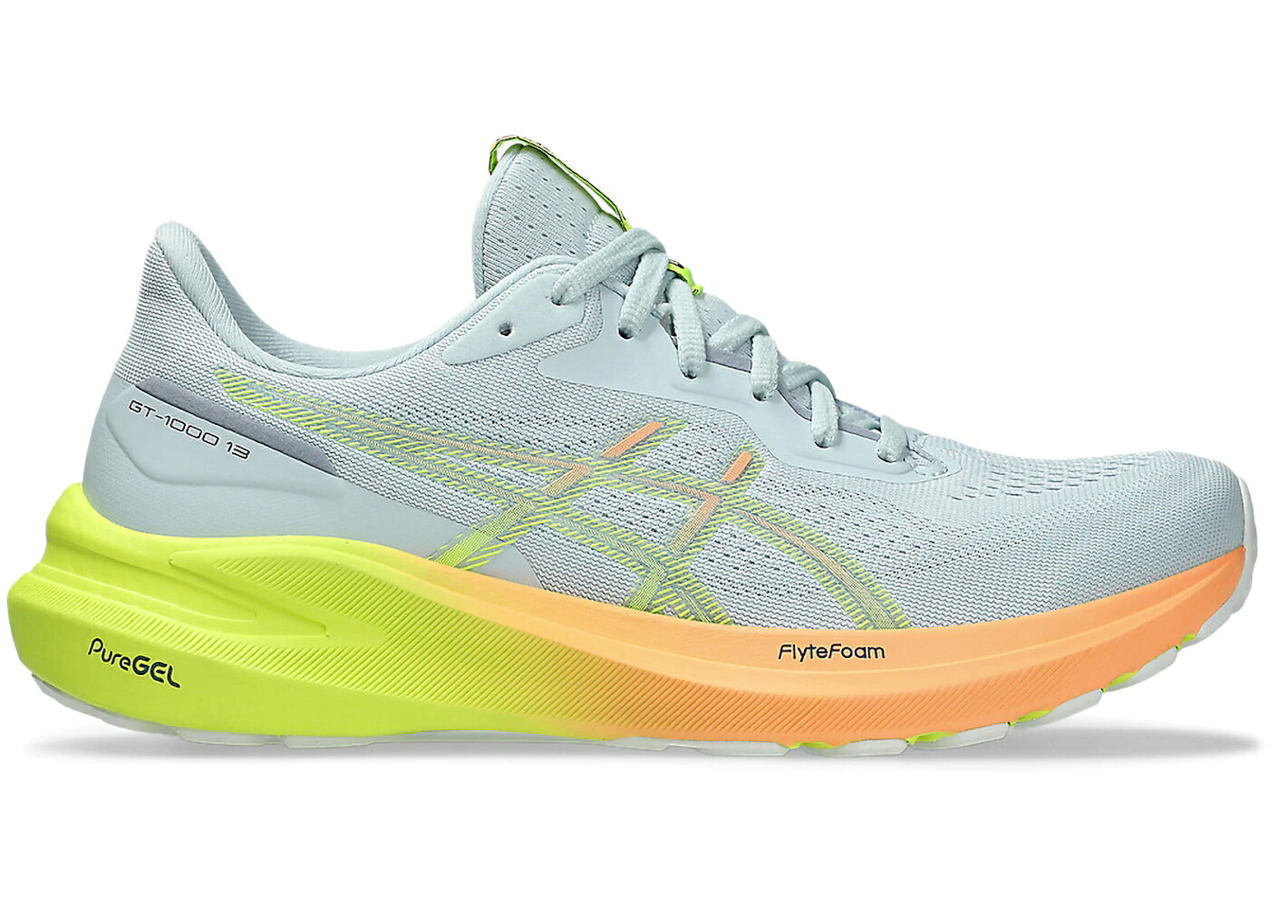 アシックス サーティーン クール 灰色 グレー 黄色 イエロー WOMEN'S スニーカー レディース ASICS GT-1000 13 PARIS COOL GREY SAFETY YELLOW (WOMEN'S) / COOL GREY SAFETY YELLOW