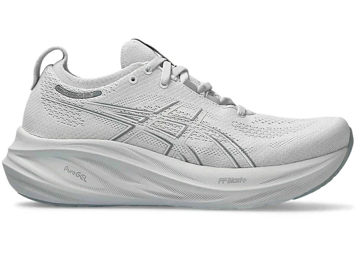 アシックス ピュア 銀色 シルバー WOMEN\'S スニーカー レディース ASICS GEL-NIMBUS 26 CONCRETE PURE SILVER (WOMEN\'S) / CONCRETE PURE SILVER｜スニケス
