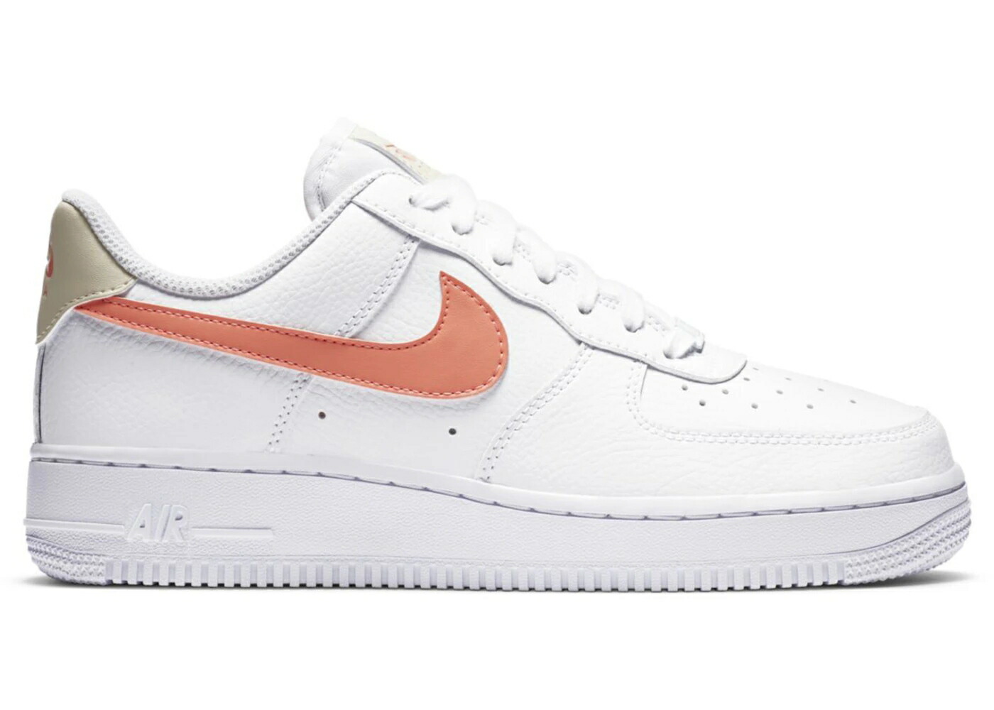 ナイキ 白色 ホワイト ピンク エアフォース WOMEN'S スニーカー レディース NIKE AIR FORCE 1 LOW 07 WHITE ATOMIC PINK (WOMEN'S) / WHITE FOSSIL WHITE ATOMIC PINK